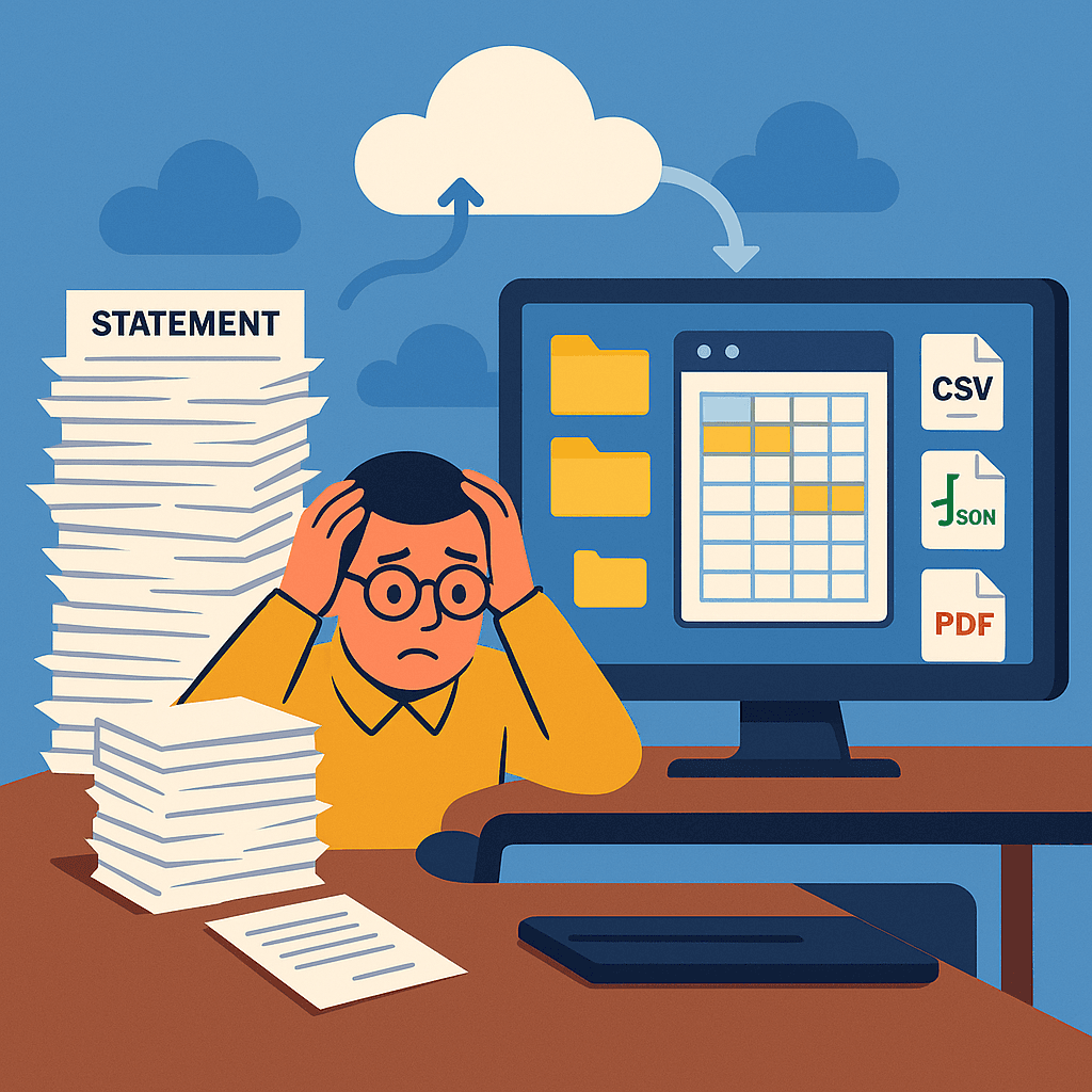 Reducing Manual Data Entry: How Statement Conversion Transforms Accounting Workflows
