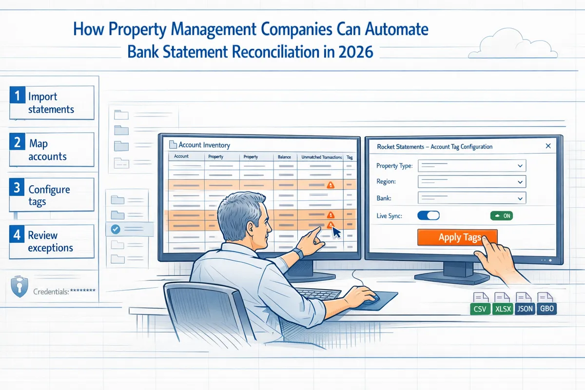 How Property Management Companies Can Automate Bank Statement Reconciliation in 2026