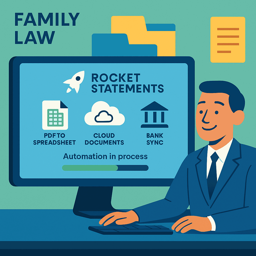 How Family Law Firms Can Save Hours on Financial Discovery with Bank Statement Automation