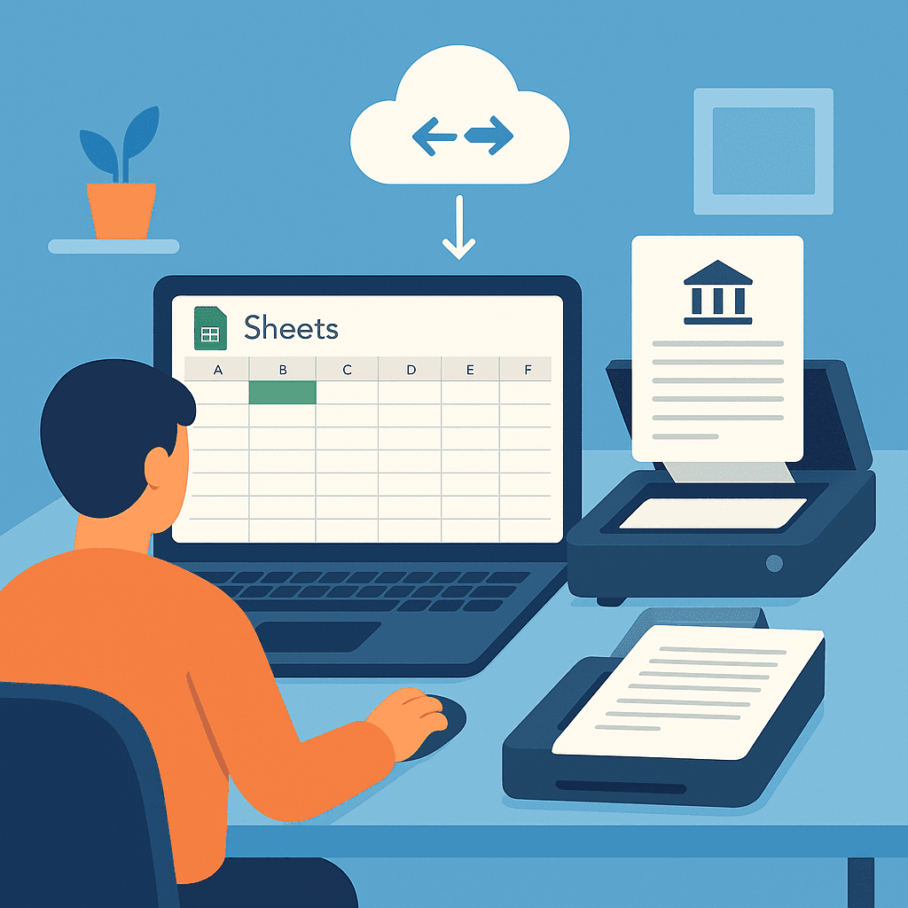 How to Import Your Bank of Baroda Statements Directly Into Google Sheets